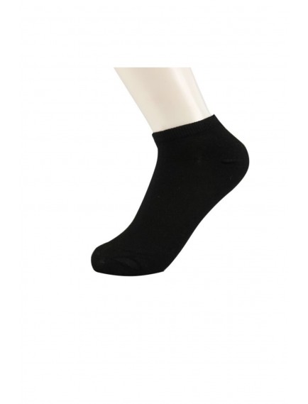 8 Çift Koton Ekonomik Siyah/beyaz Renk Kadın Patik Çorap