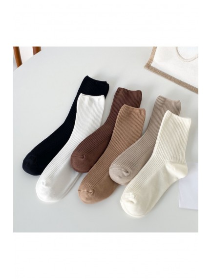 5 Çift Kadın Çok Renkli Kışlık Rahat Fitilli Uyku Çorabı