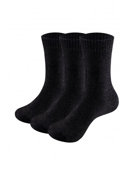 3 Çift Çok Renkli Erkek Termal Kışlık Çorap