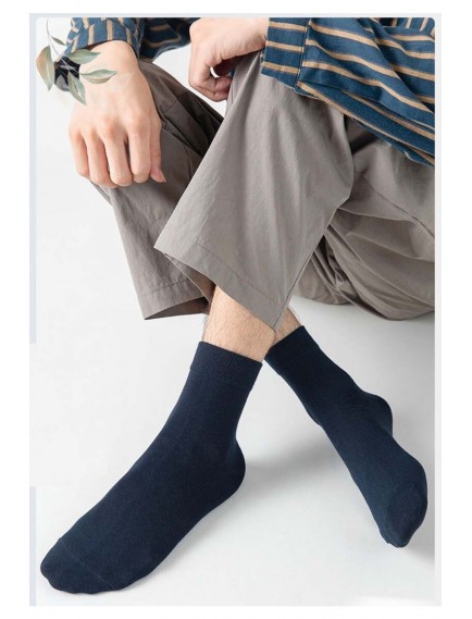 4 Çift Pamuklu Yüksek Kalite Çok Renkli Yarım Konç Erkek Çorap